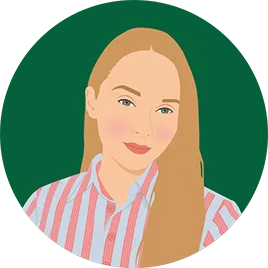 Cartoon of Sandra [Surname], Customer Success Manager at Landlord Vision